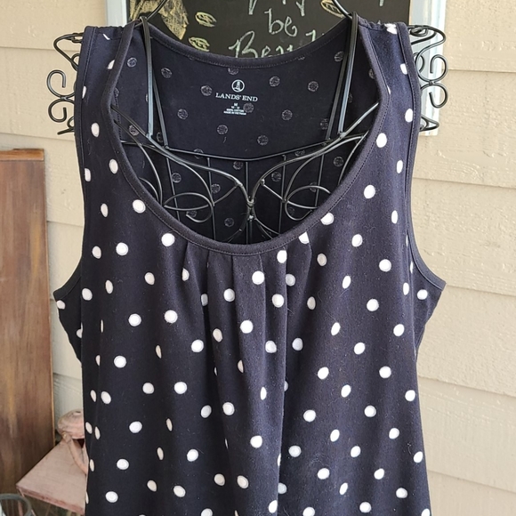 Lands'End black & white dress - Picture 7 of 9